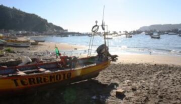 Fútbol tras el Tsunami en Caleta Tumbes