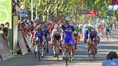 Gaviria venci&oacute; en el embalaje final al campe&oacute;n mundial Peter Sagan.