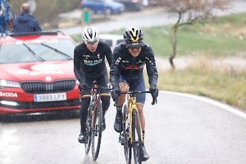 El corredor del Bora-Hansgrohe fue segundo en la sexta etapa de la Vuelta a Cataluña y es nuevo líder de la clasificación general a falta de una jornada.
