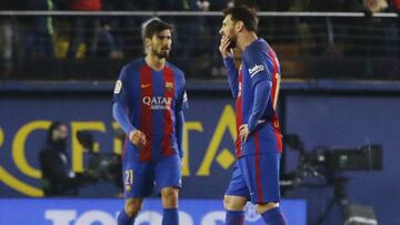 Uno por uno del Barça: un chispazo de Messi evita una crisis