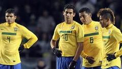 El pique con Farías en el descanso descentró a Neymar