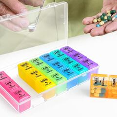 Ni olvidos ni otros descuidos: así es el pastillero semanal más vendido en Amazon