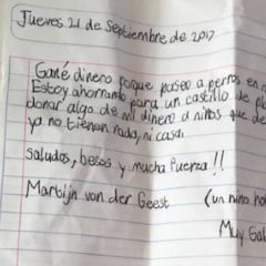 Querétaro busca a niño holandés que ayuda tras el sismo