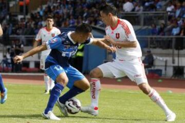 Gustavo Canales anotó el único tanto del partido.