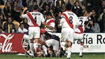 <B>META</B>. El Rayo disfrutará de la salvación.