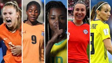 Martens, Mubanga, Ludmila, Camila Sáez y Asllani.