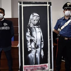 Seis personas arrestadas por el robo de una obra de Banksy