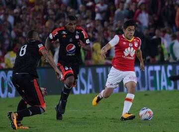 Hubo 28 mil aficionados para este clásico de rojos que se jugó en Bogotá despúes de seis años.