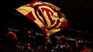 Fans o Aficion during the final second leg match between Toluca and America as part of the Liga BBVA MX, Torneo Clausura 2025 at Nemesio Diez Stadium on May 25, 2025 in Toluca, Estado de Mexico, Mexico.