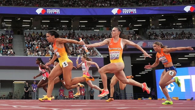 El 4x100 no corre, vuela a la final