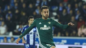 Camarasa, ante el Alavés.