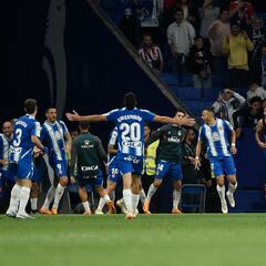 El Espanyol se salva en nueve de cada diez escenarios si gana los dos partidos