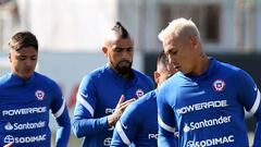 ¡Con todas las figuras! las postales de la primera práctica de la Roja