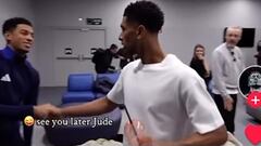 La genial reacción de Jude Bellingham cuando se encuentra a su doble español