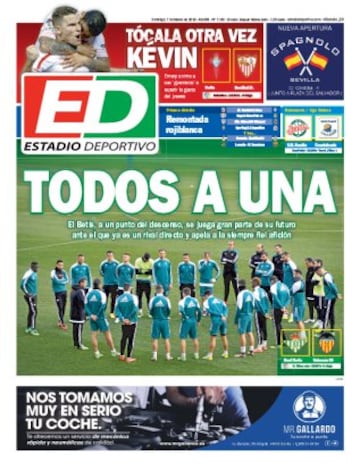 Portadas de la prensa mundial