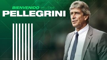Pellegrini ya es nuevo técnico del Betis.