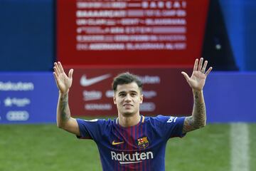 Es el fichaje más caro en la historia del FC Barcelona procedente del Liverpool por 120 millones (más 40 en variables).
