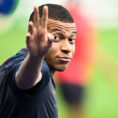 Mbappé, duda contra el Niza