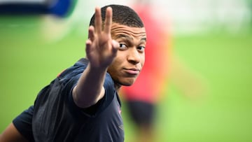 Mbappé, duda contra el Niza