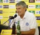 Quique Setién: "Pondré el once más consistente posible"