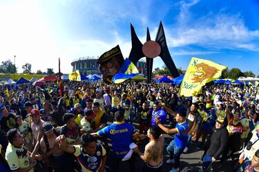 ¡De nada sirvió! Sanción a la porra del América por uso de manta durante el Clásico Capitalino