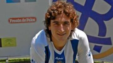 <b>ILUSIONADO. </b>El 'Zurdo' Lamas ya está en Huelva con ganas de mostrar su calidad para responder a quienes confiaron en su fichaje.