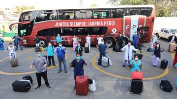 Coronavirus en Perú: la nueva labor del bus de la selección peruana durante la pandemia