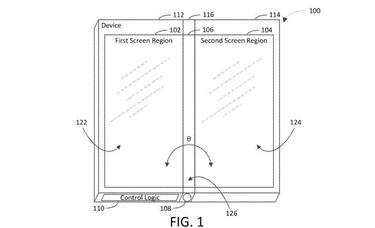 Microsoft podría tener un dispositivo con tres pantallas plegables