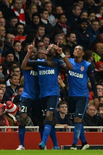 0-1. Geoffrey Kondogbia celebró el primer gol. 