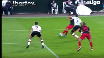 El 'descubrimiento' de Llorente: el gol desde la nueva posición que le ha inventado Simeone