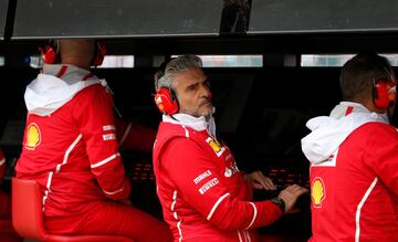 El director de Ferrari Maurizio Arrivabene.