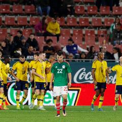 México perdió con Suecia en su amistoso previo a Qatar 2022