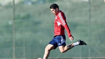 James Rodríguez, volante colombiano de Olympiacos