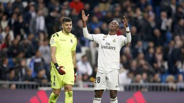 06/01/19 PARTIDO PRIMERA DIVISION
REAL MADRID - REAL SOCIEDAD
PROTESTAS POSIBLE PENALTI VINICIUS RULLI