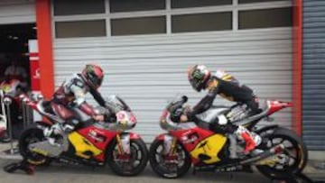 Mika Kallio y Tito Rabat.