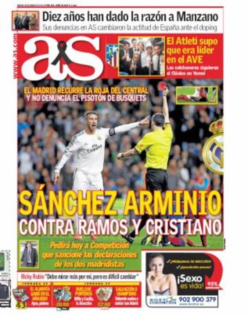 Las portadas de AS de marzo