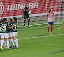 El Atlético aguantó 45 minutos ante un Wolfsburgo superior