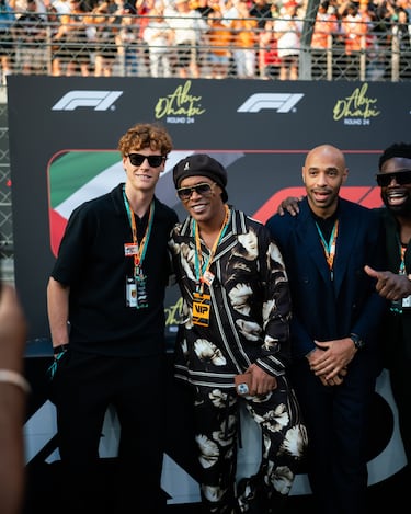 Los deportistas y famosos en Instagram