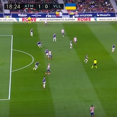 Un gol escandaloso de súper élite: Griezmann, Morata y el mejor tanto atlético del año