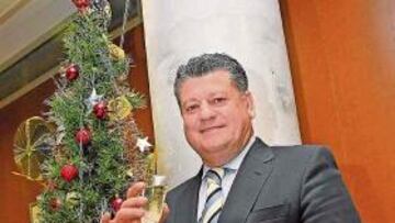 Valentín Botella, presidente del Hércules.