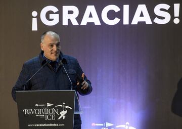 Discurso de Javier Tebas, presidente de LaLiga. 