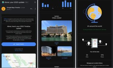 Google Maps muestra tus lugares visitados en 2020, así puedes conseguirlo