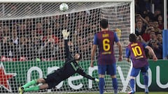 Messi, cero goles al Chelsea