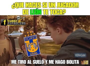 Los memes se aburren con la final de León y Tigres