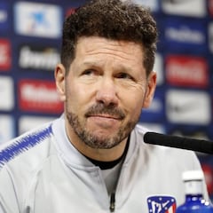 Simeone: "Tenemos que potenciar a nuestros delanteros"
