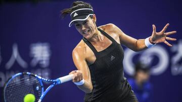 Muguruza jugará con Wang Qiang tras la retirada de Keys