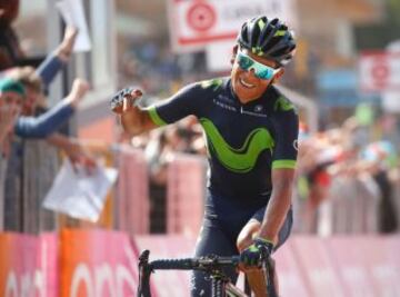 Nairo se viste de rosa: Líder del Giro en el centenario