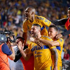 Tigres (2-0) Necaxa: Resumen del partido y goles