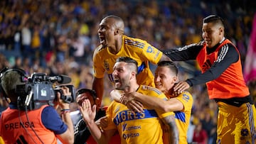 Tigres (2-0) Necaxa: Resumen del partido y goles