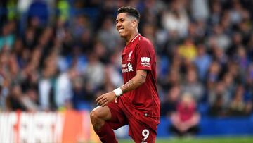 Roberto Firmino, delantero del Liverpool.